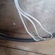 Large vintage chrome and glass ceiling light 1970