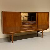 Buffet-bar danois en teck des années 1960