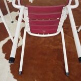 Chaises de jardin anciennes années 50