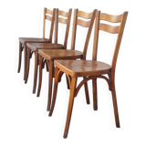 Set of 4 Baumann bistro chairs