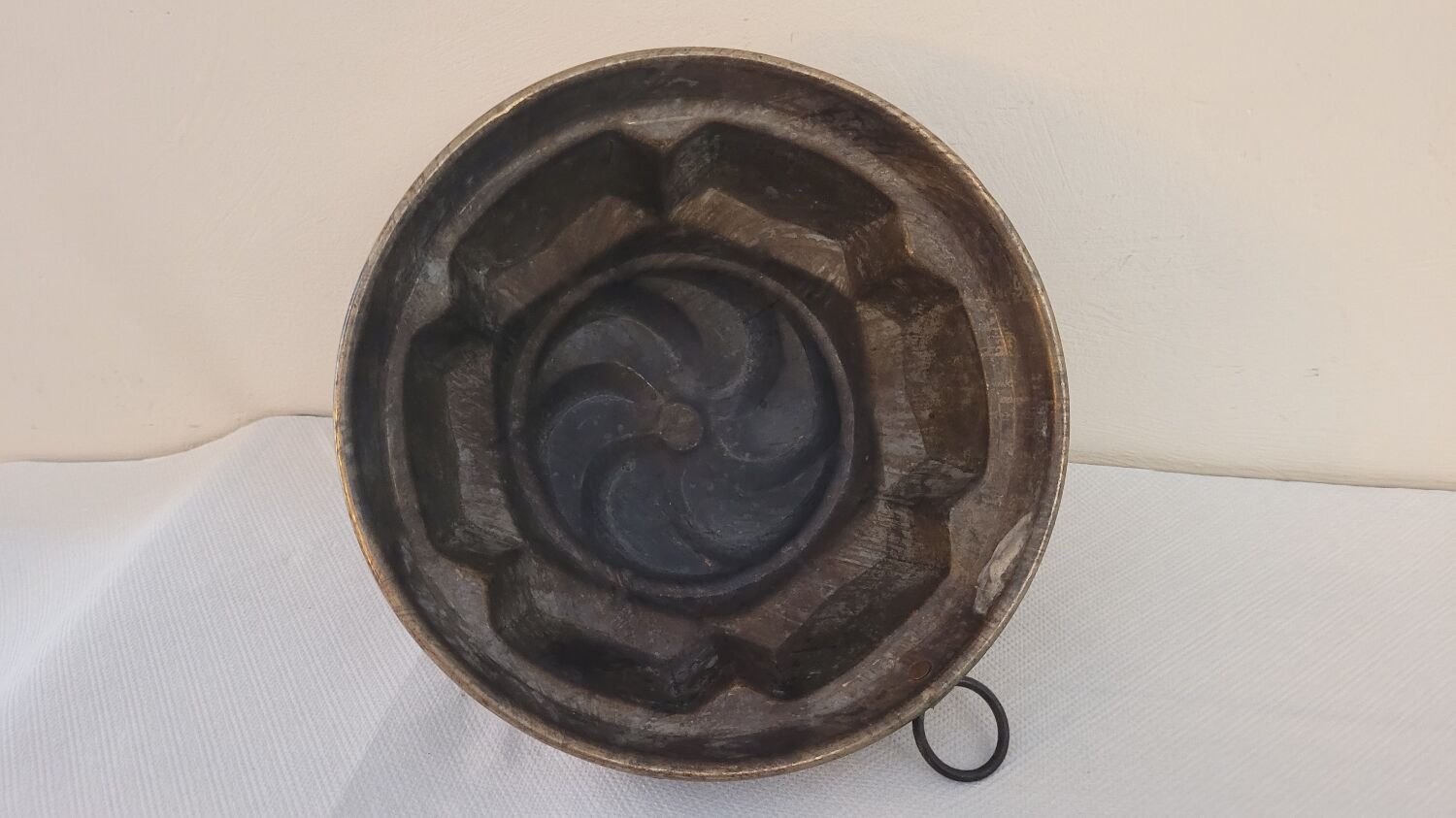 Copper kouglof mould