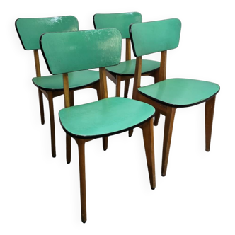 4 vintage chairs from the 60s
