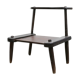 Ancient brutalist African chair