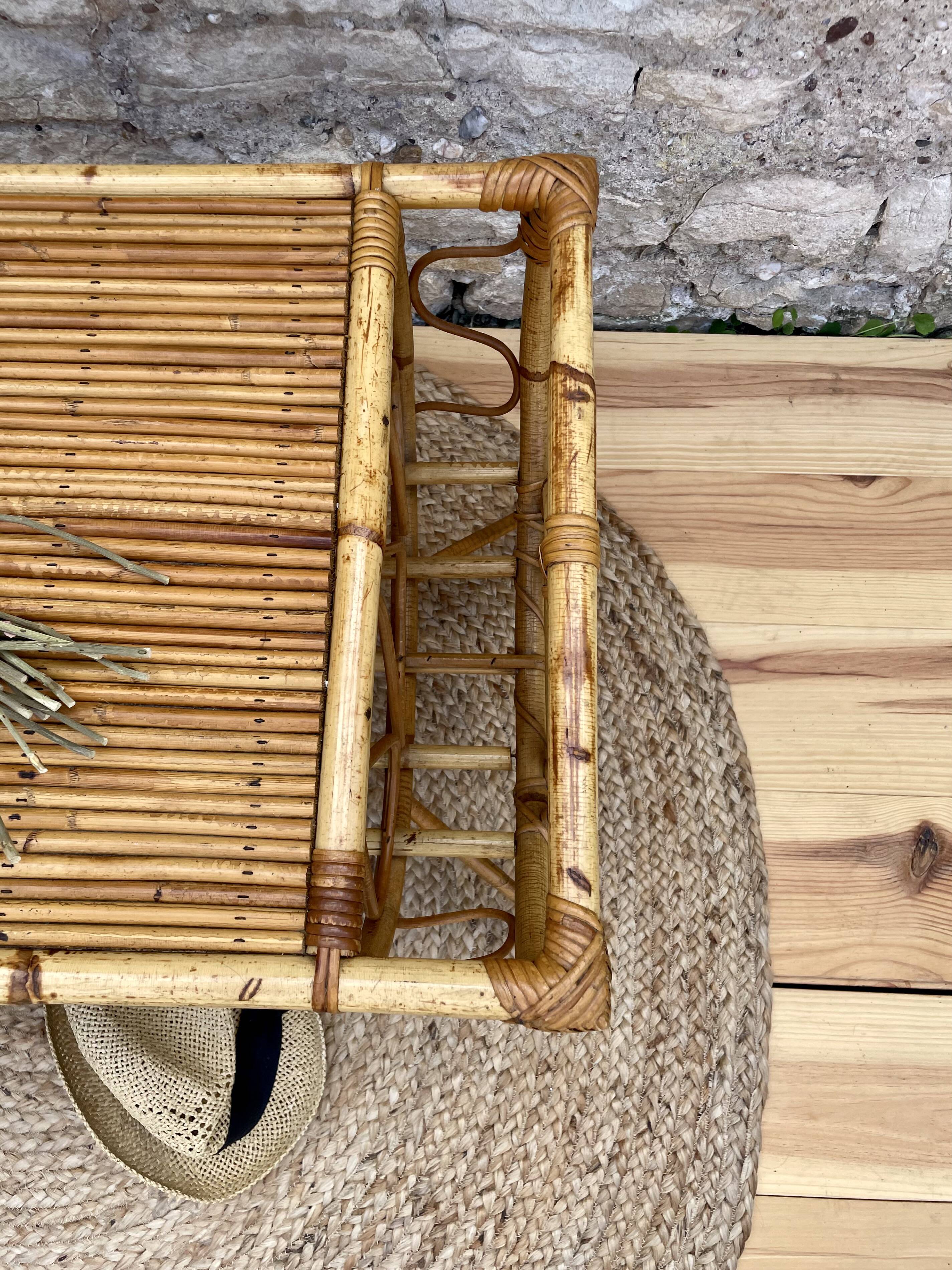 Bamboo coffee table