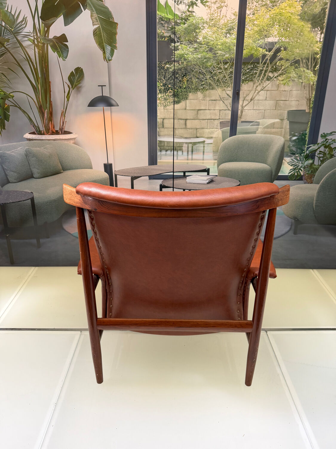 Armchair model Bwana designed by Finn Juhl.