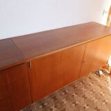 Modular String shelving system Nisse shelf Teak wall shelf 60s