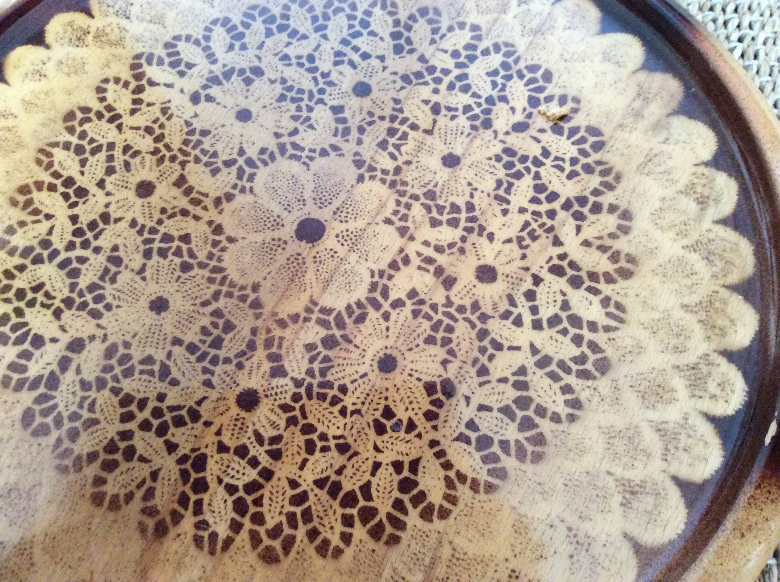 Wooden tray