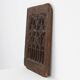 Late Gothic carved oak relief panel, France 15th century