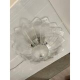 Lot of 2 Murano Style Glass Sputnik Chandelier Flush Mount, Mazzega Zuccher