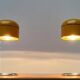 German space age table lamps from the mid-century by Arnold Berges for Staff Leuchten, 1970s, set of 2.