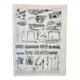 Gravure ancienne 1898, Chemin de fer, train, rail • Lithographie, Planche originale