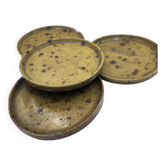 Assiettes en grès Deblander