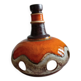 Vallauris style terracotta pendant light, 1970s