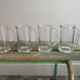 Four vintage mugs