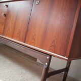Large Vintage rosewood sideboard, 1960s