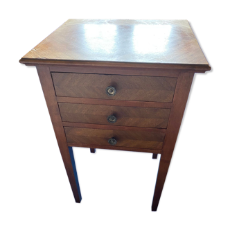 High wooden table