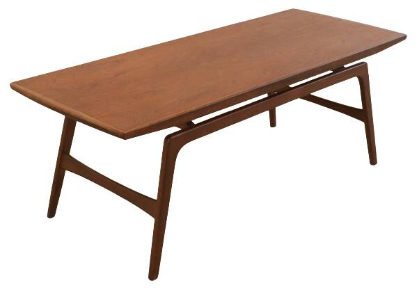 mid century teak Coffee table 'Midwolda'