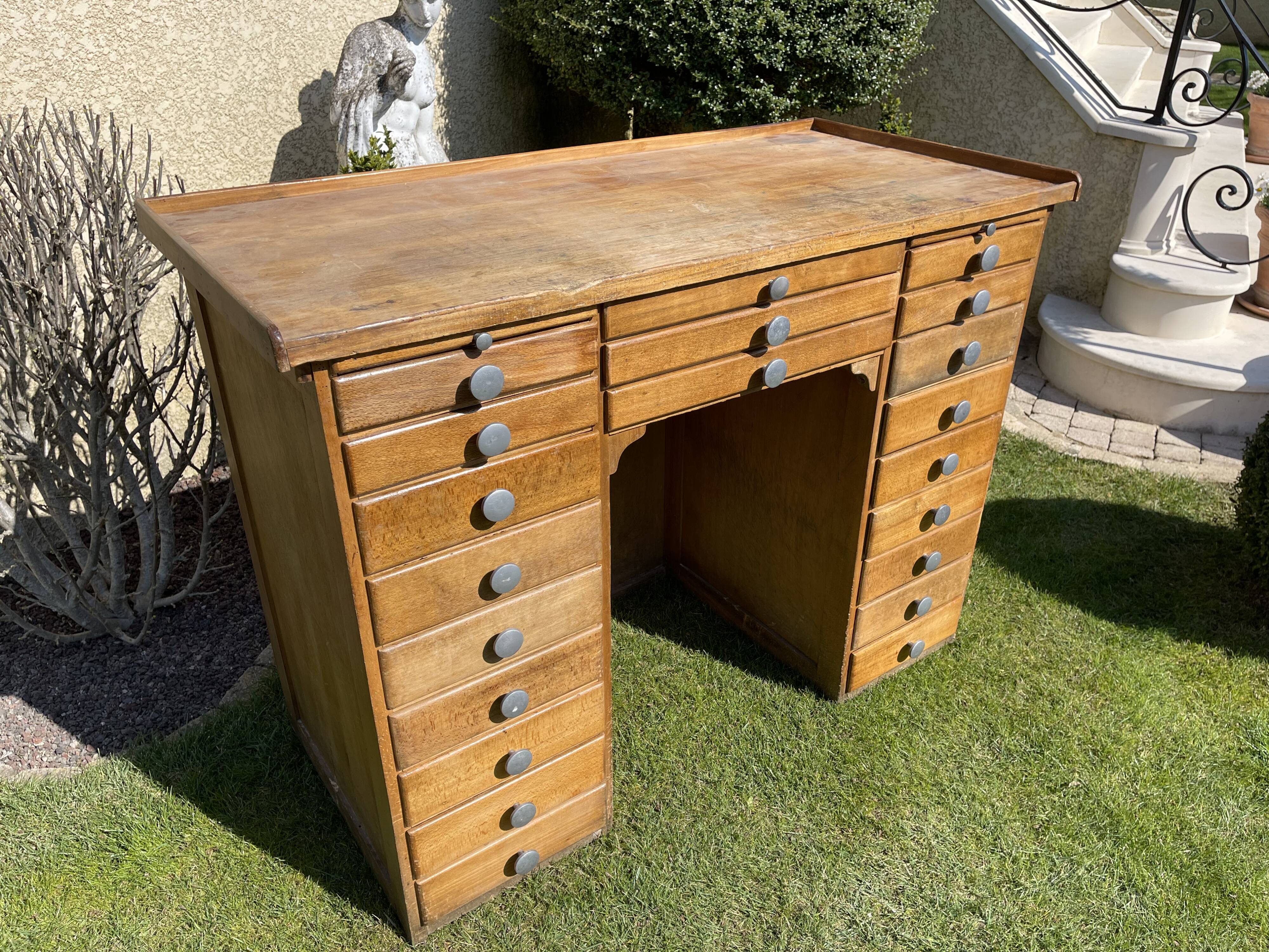 Watchmaker's workbench in beech