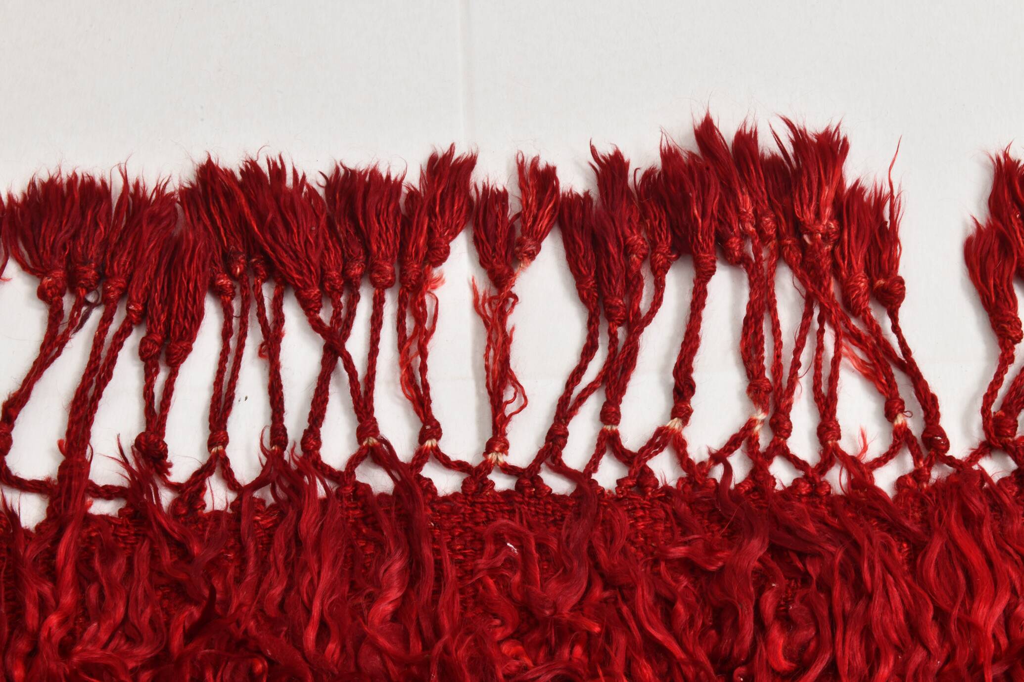 Tapis kilim turc rouge vin, petit format, 3 x 5, 100 x 162 cm