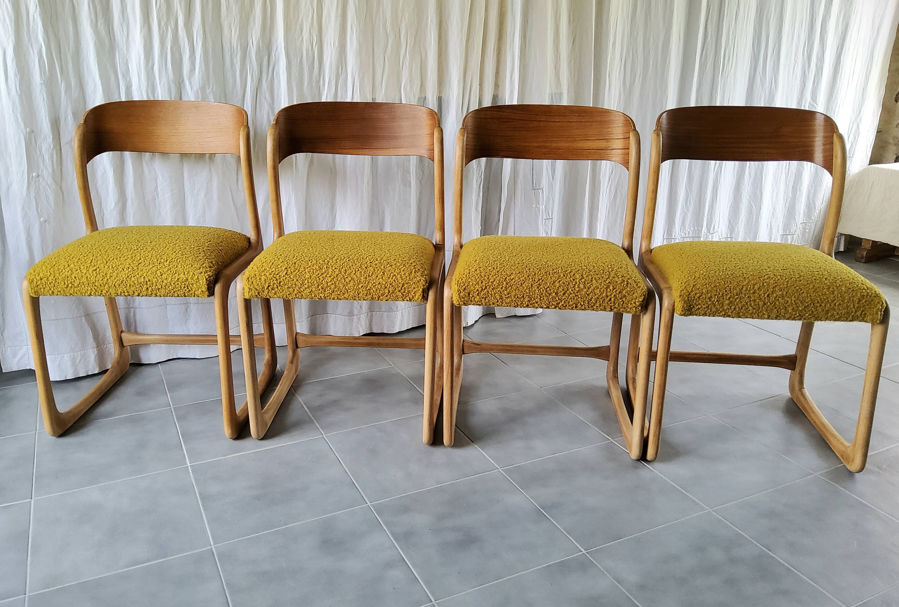 Baumann Sled Chair Set