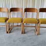 Baumann Sled Chair Set