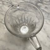 Crystal jug pitcher from Saint Louis France