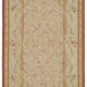 Handmade European Vintage Aubusson Kilim 201 cm x 405 cm