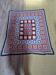 vintage crochet bedspread made of granny squares