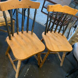 Lot de 2 chaises bistrot