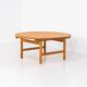 Table basse en chêne par Hans J. Wegner pour PP Møbler