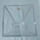 Designer crystal vase