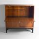 Vintage bar cabinet with brass details, Belgium 1960s
