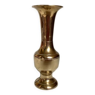 Small brass vase