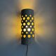 Danish chamotte wall sconce, 1960s