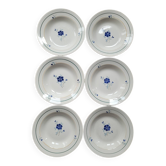 6 assiettes Moulin des Loups