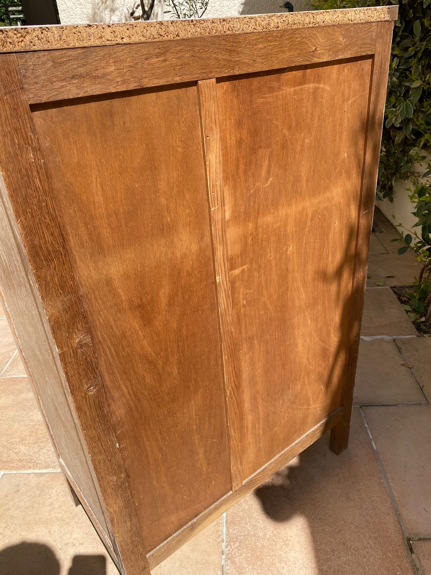 Small workshop furniture in ceruse oak 1950