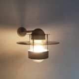 Metal and glass wall lamp by Jens Møller-Jensen for Louis Poulsen