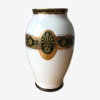 Vase in earthenware signed Bosh Brothers Kéramis, BFK, circa 1900