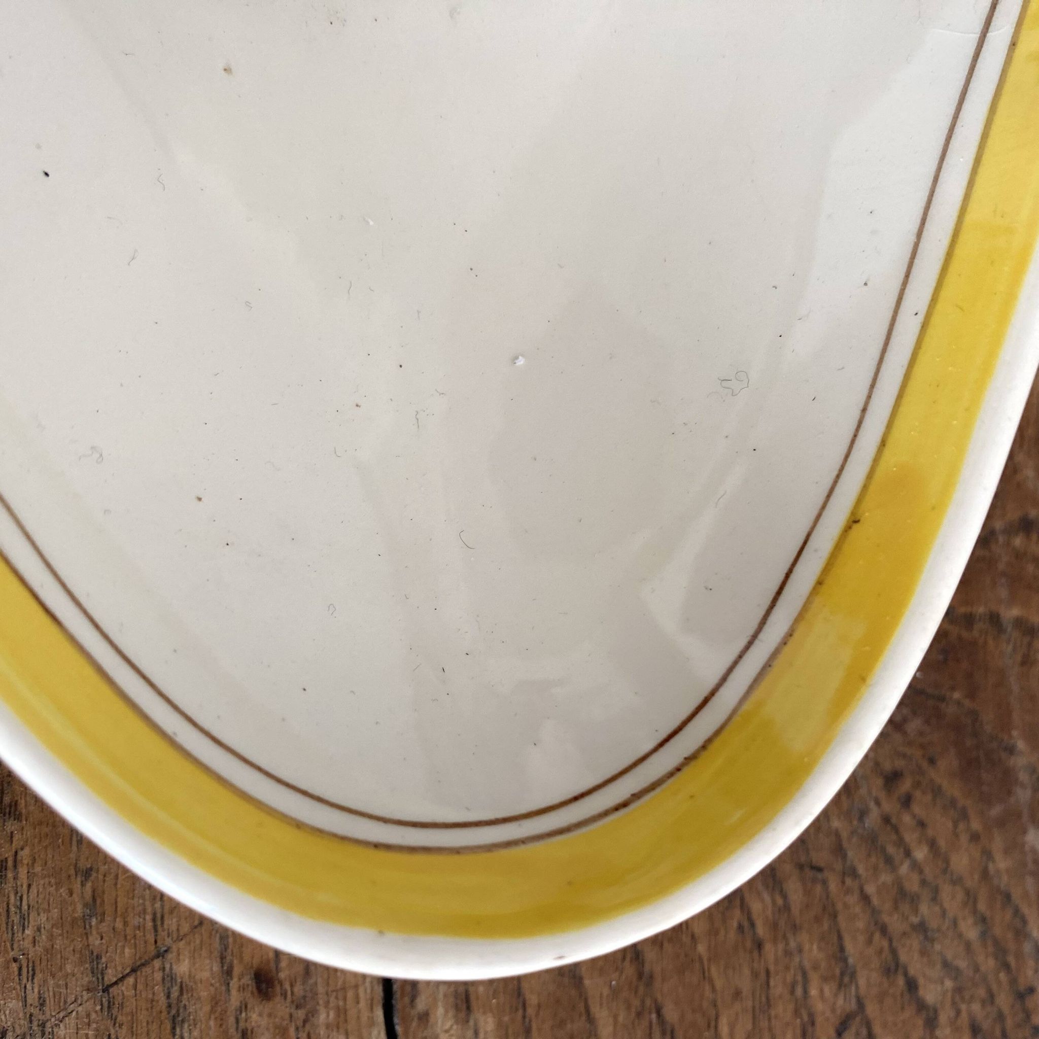 Antique Boch La Louvière Belgium dish