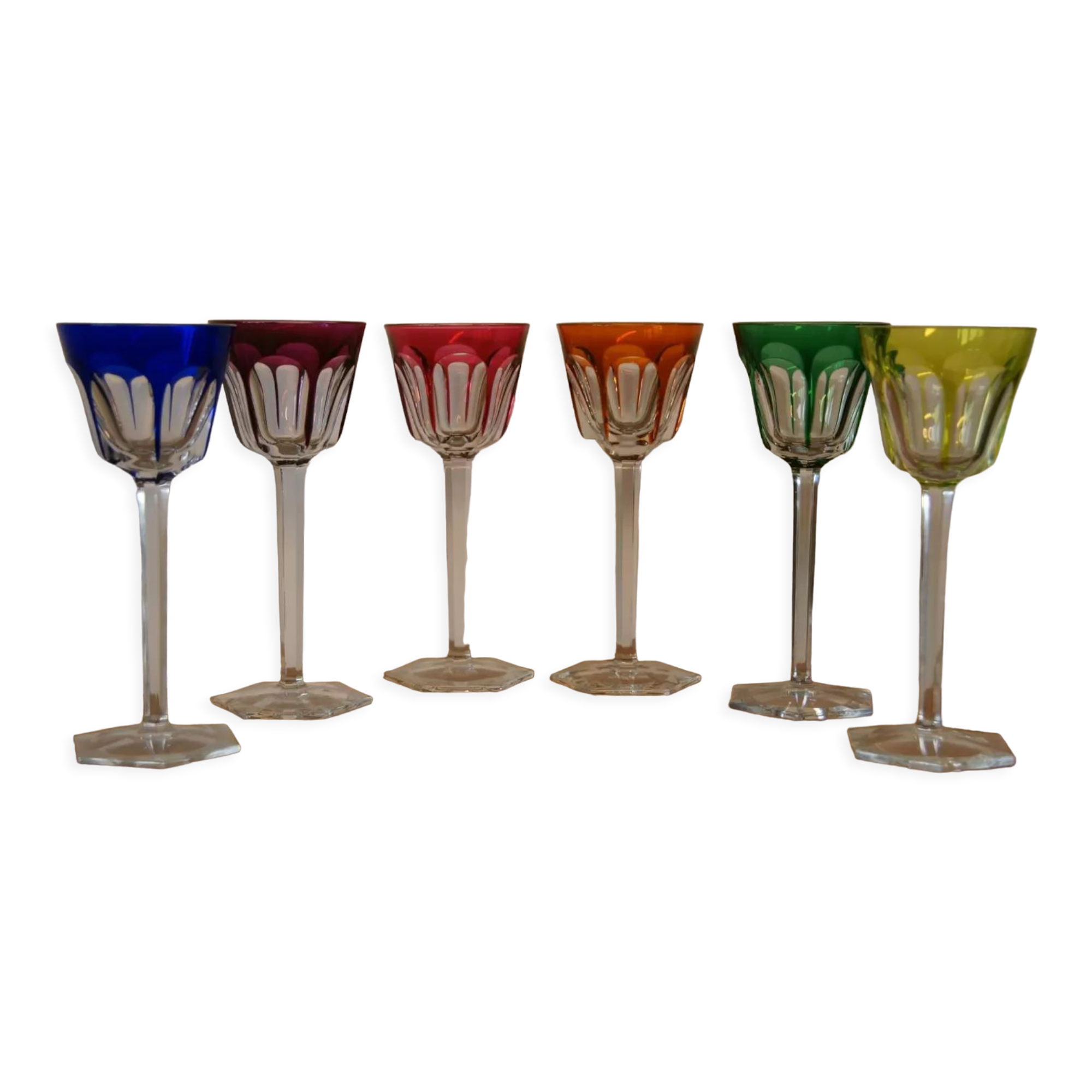 Harcourt wine glasses of the Rhine