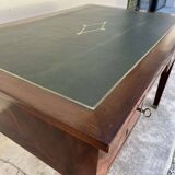 Empire style desk in solid mahogany, 19th century