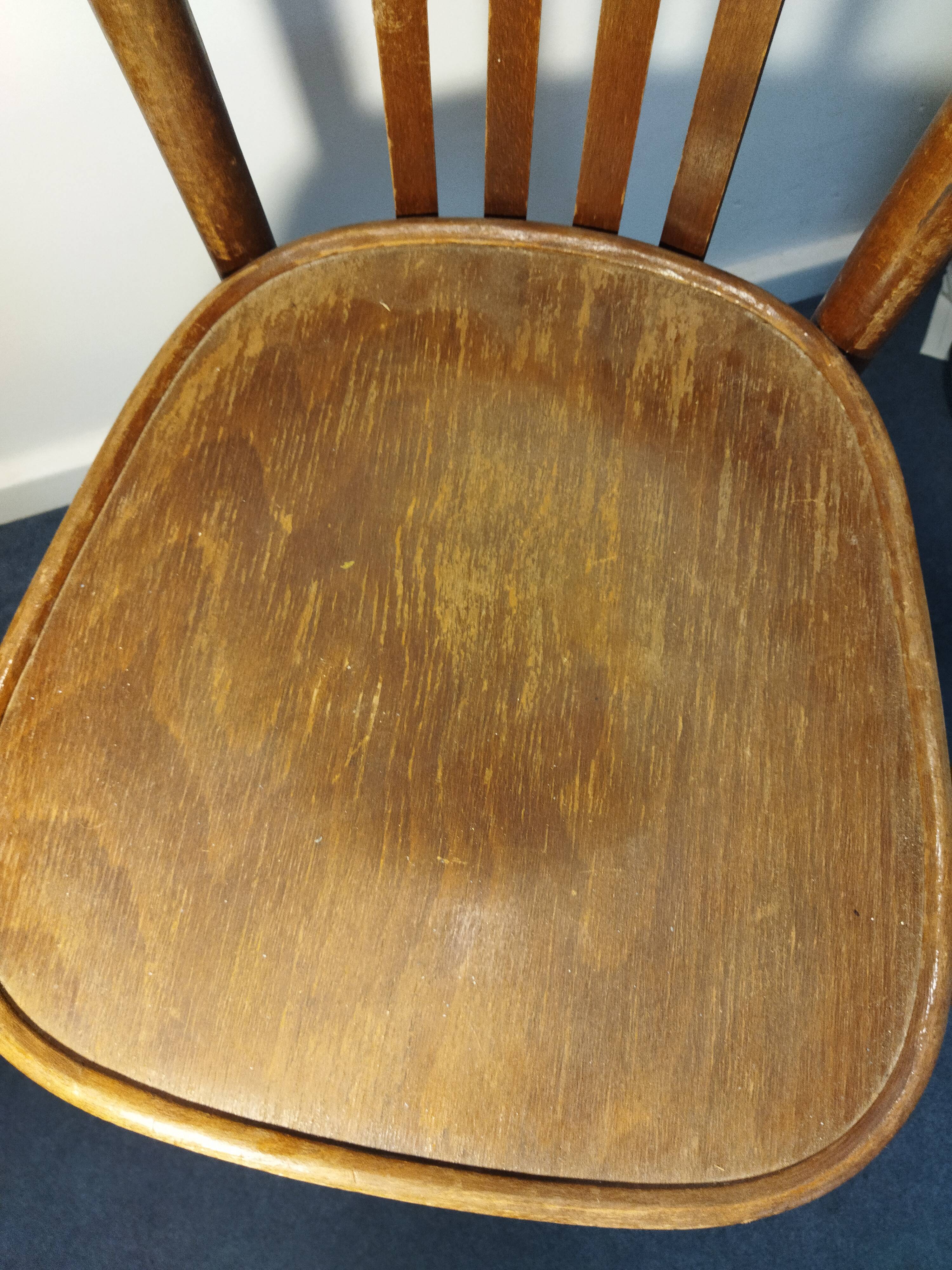 Pair of bistro chairs