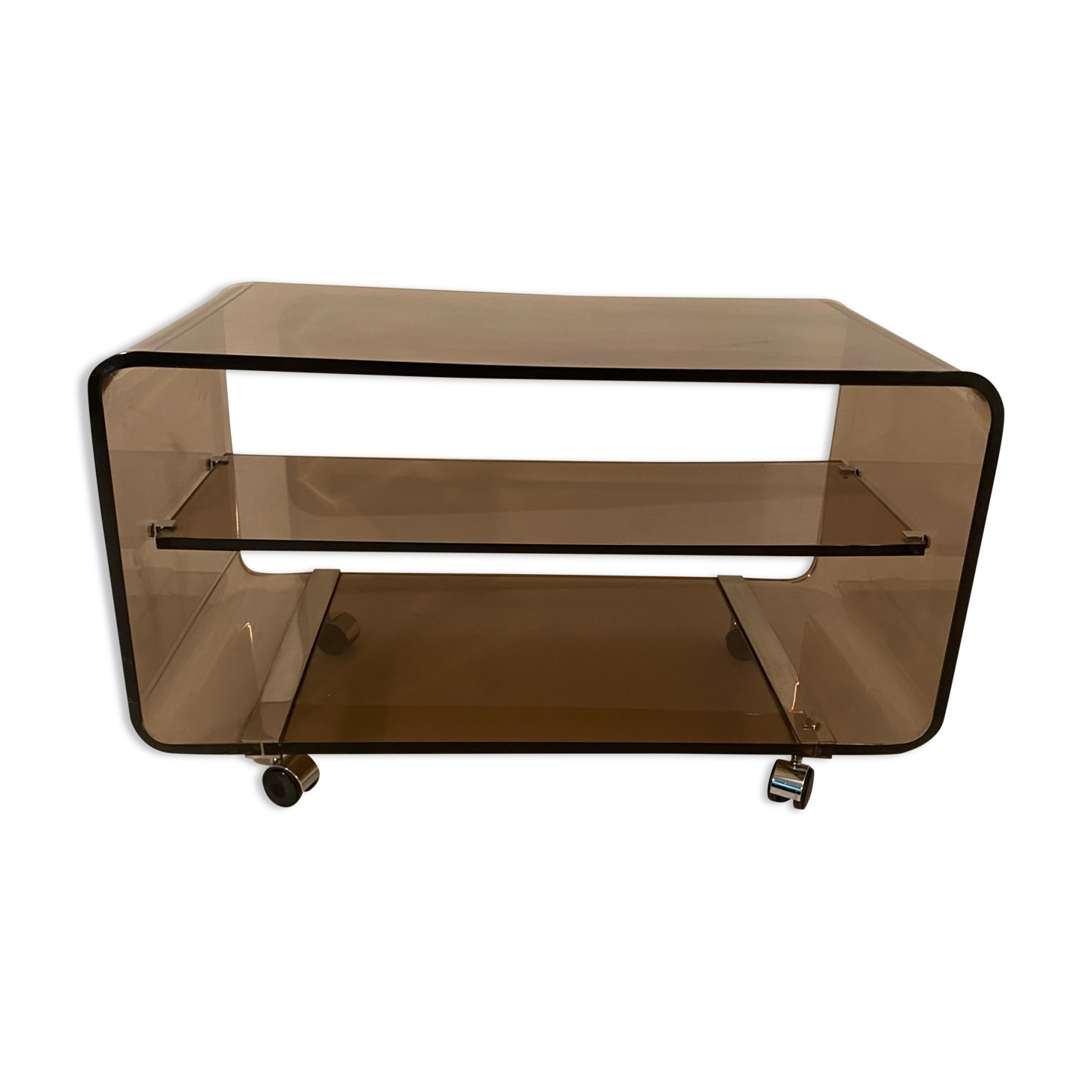 Coffee table served by Michel Dumas for Roche Bobois. 1970