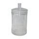 Glass jar with its lid