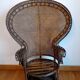 Vintage Emmanuelle armchair Peacock circa 1960