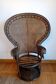 Vintage Emmanuelle armchair Peacock circa 1960