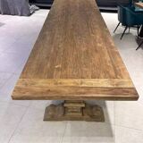 SPIRITO monastery table in solid oak - length 300 cm