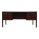 Rosewood desk, Danish design, 1970s, made by Omann Jun