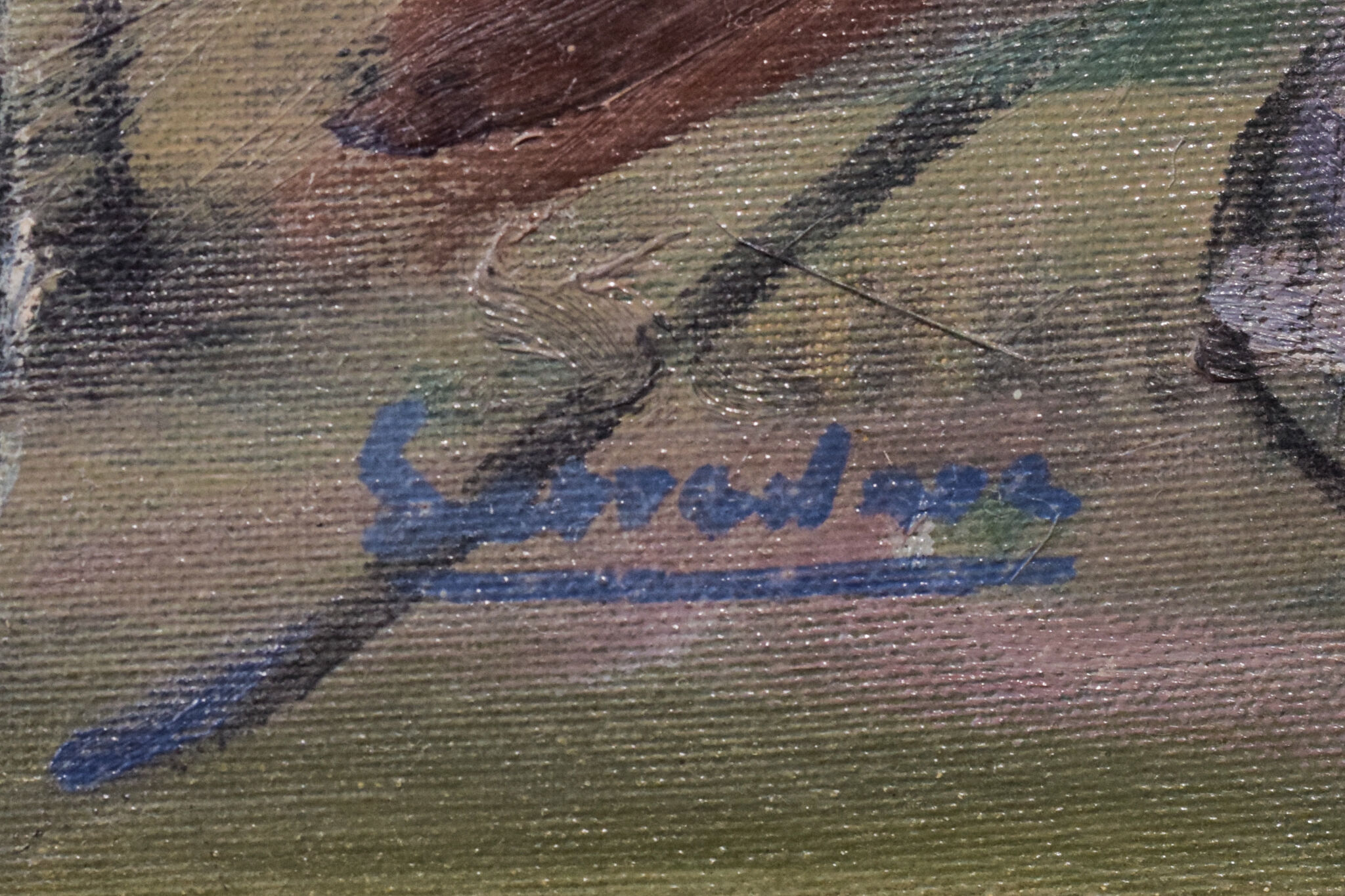 Fauve Interior and Garden Scene