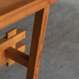 Dining set of 3 in solid oregon pine